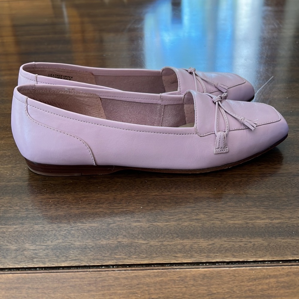 Gorgeous Light Mauve Enzo Angioloni Leather Shoes, Size 6M - Picture 10 of 13